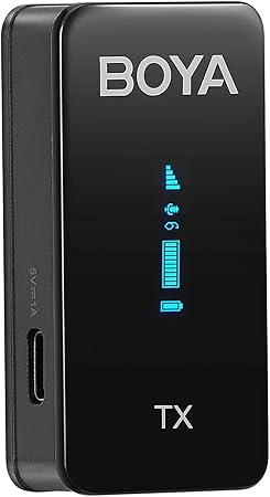 BOYA BY-XM6-S2 Mini Ultracompact 2-Person Wireless Microphone System for Cameras and Smartphones (2.4 GHz) BOYA BY-XM6-S2 Mini Ultracompact 2-Person Wireless Microphone System for Cameras and Smartphones (2.4 GHz)